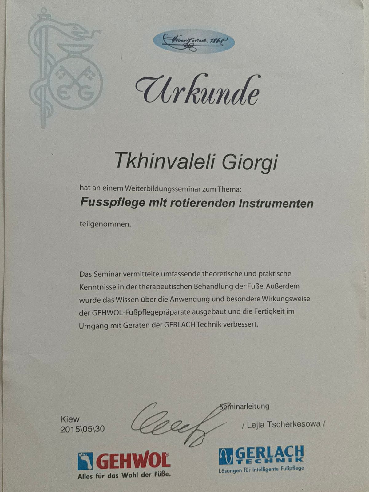 Professionellt diplom 3